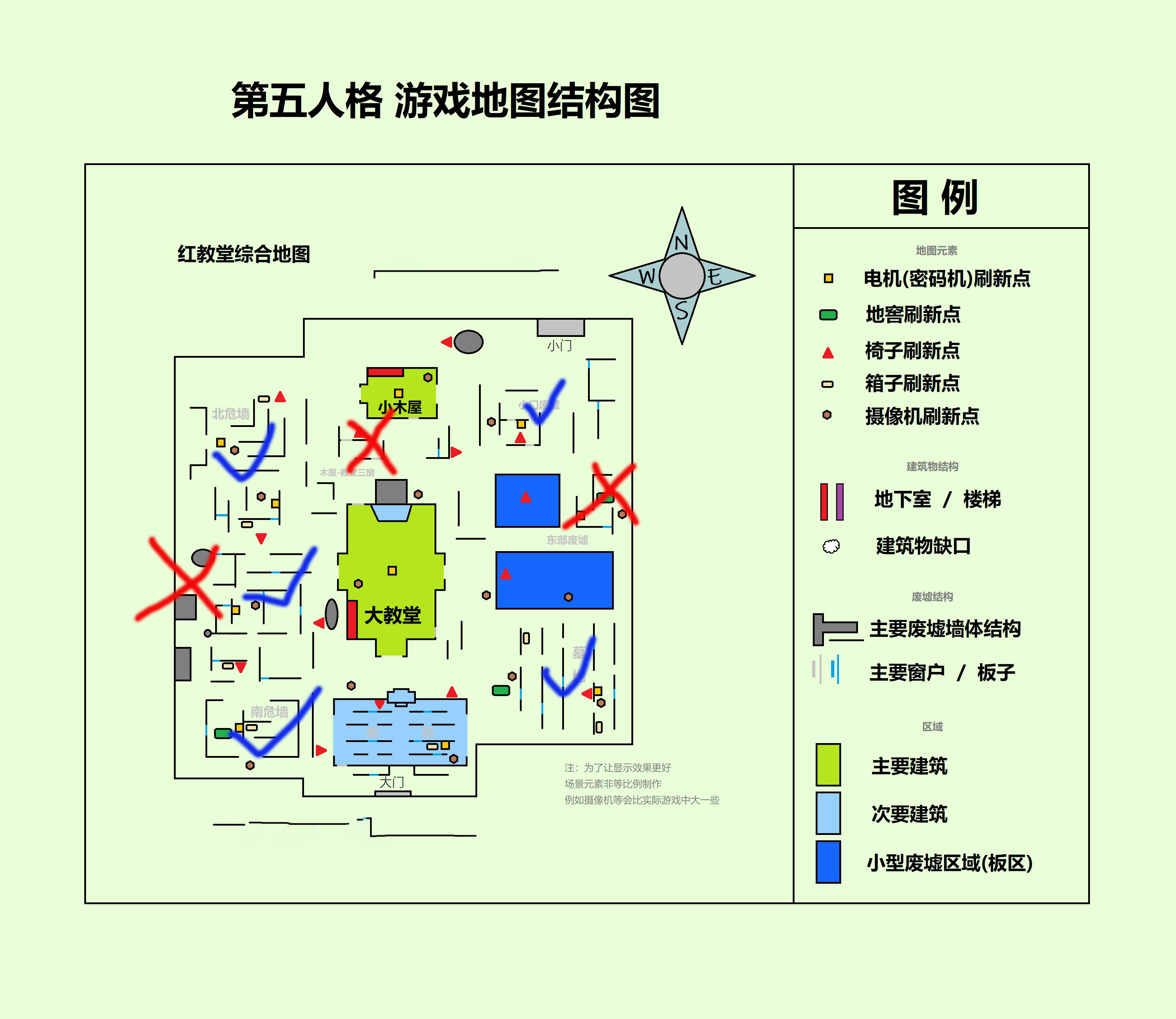 《第五人格》红教堂地图详情攻略