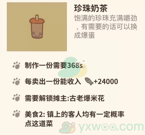 《动物餐厅》珍珠奶茶解锁方法