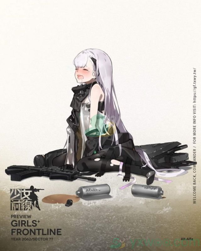 《少女前线》全新五星突击步枪人形[ak