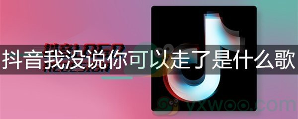 抖音我没说你可以走了是什么歌