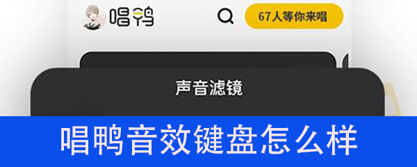 唱鸭音效键盘怎么玩