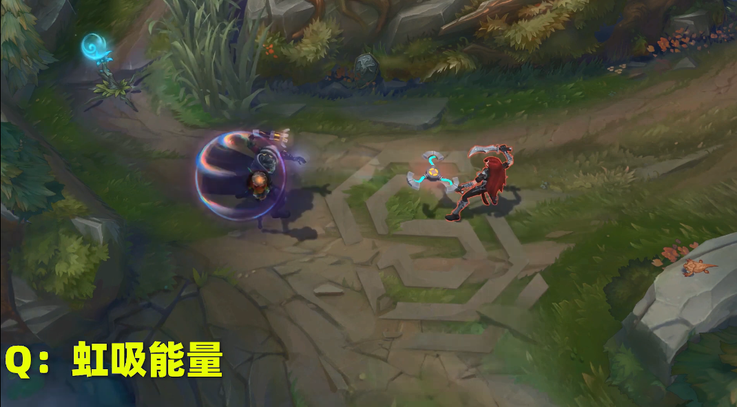 《LOL》灵能特工黑玫瑰维克托特效展示