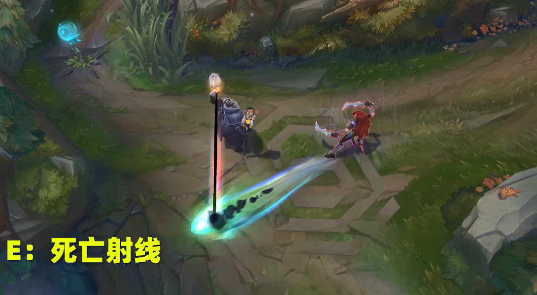 《LOL》灵能特工黑玫瑰维克托特效展示