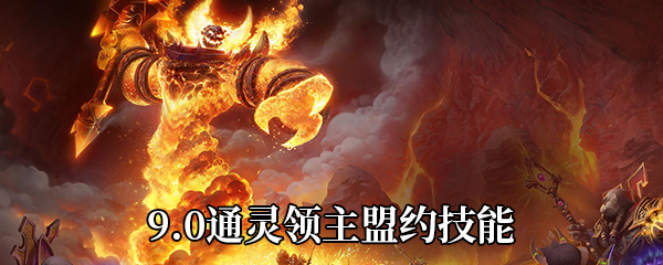 《魔兽世界》9.0通灵领主盟约技能