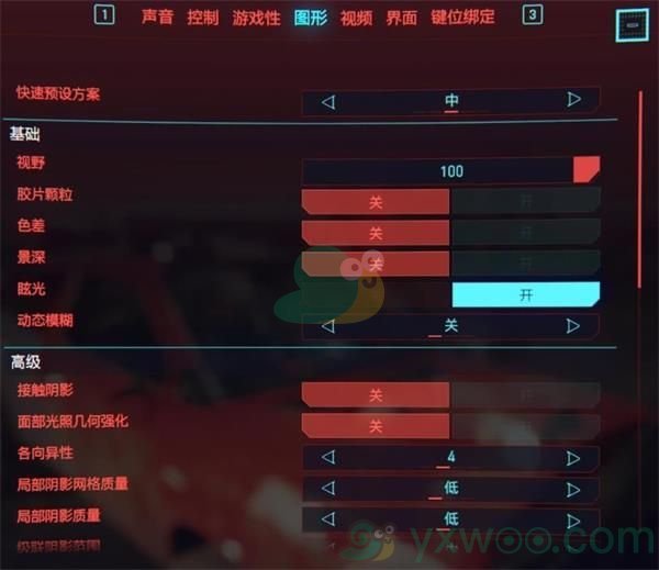 《赛博朋克2077》GTX1060显卡设置推荐