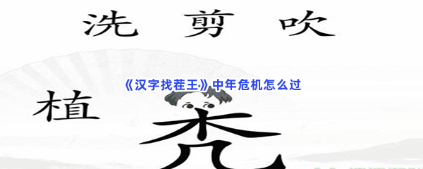 《汉字找茬王》中年危机怎么过