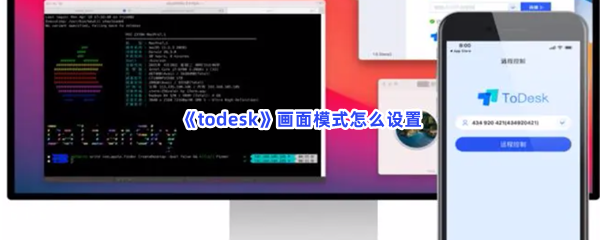 《todesk》画面模式怎么设置