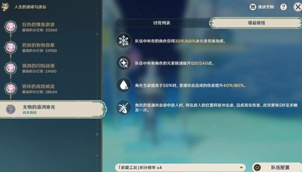 《原神》怎么通过人生的波峰与波谷第五关