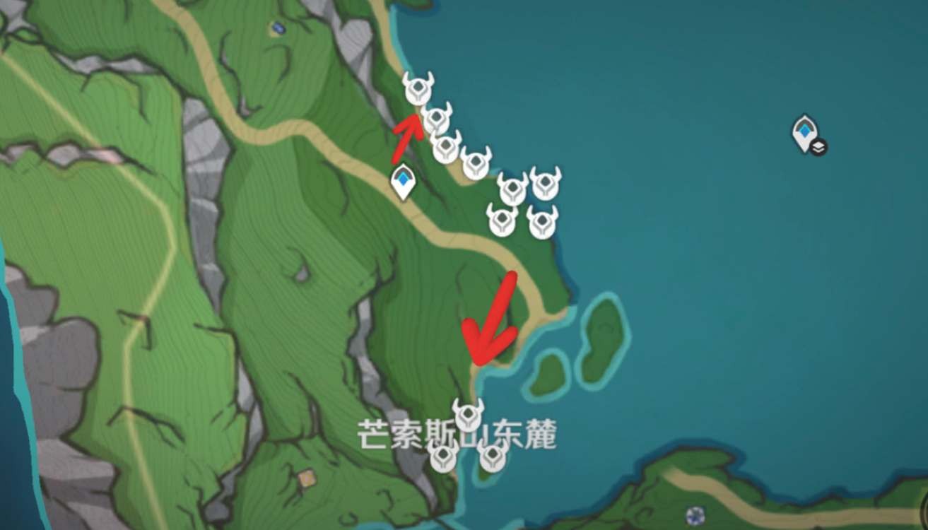 《原神》原海异种刷怪路线介绍