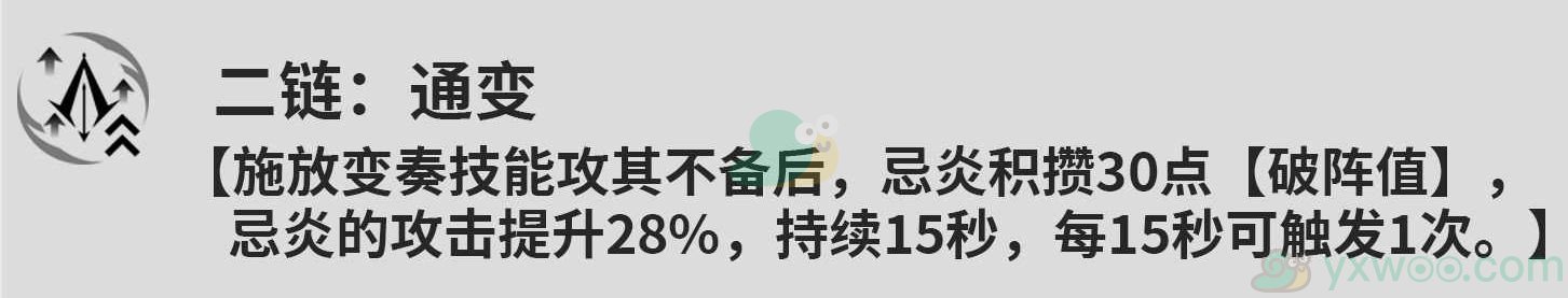 《鸣潮》忌炎共鸣链都有什么效果？推荐抽取几命呢