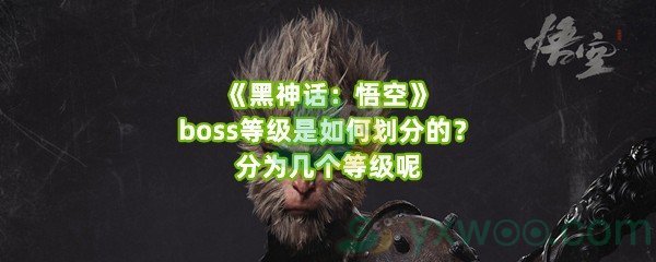 《黑神话：悟空》boss等级是如何划分的？分为几个等级呢