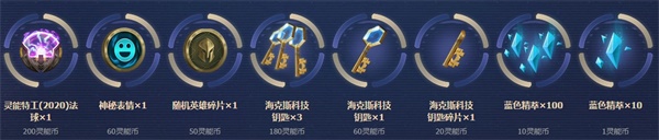 《LOL》灵能币兑换奖励一览